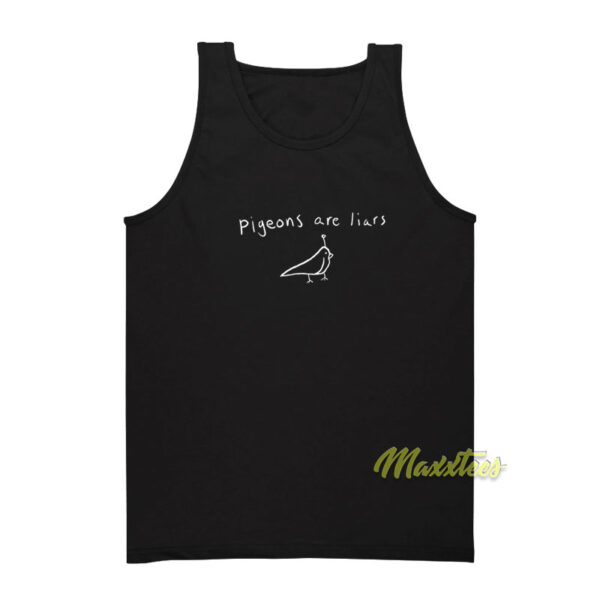 Pigeons Are Liars Tank Top