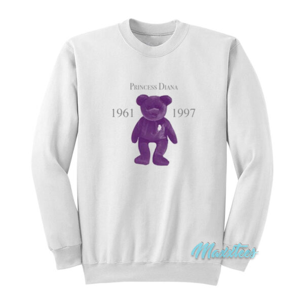 Princess Diana Teddy Bear Sweatshirt