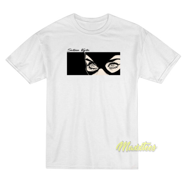 Selina Kyle Catwoman Mask T-Shirt