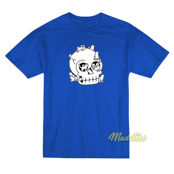 Skull Of Cats Wash T-Shirt