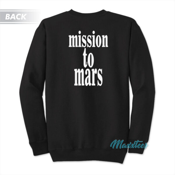 Smashing Pumpkins Mission To Mars Sweatshirt