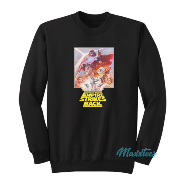 Star Wars The Empire Strikes Back Poster Sweatshirt