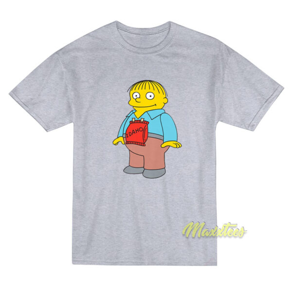 The Simpson Ralph Wiggum Idaho T-Shirt
