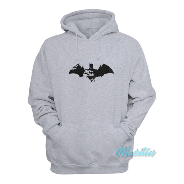 Batman City Bat Logo Hoodie