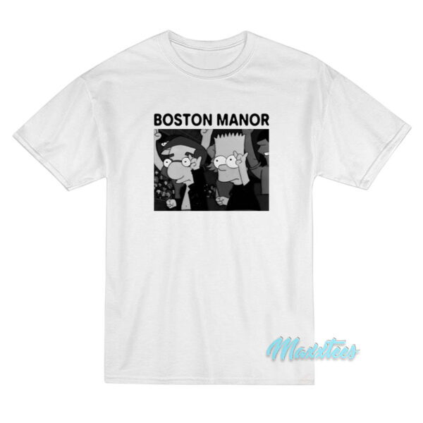 Boston Manor Simpsons Bart And Milhouse T-Shirt