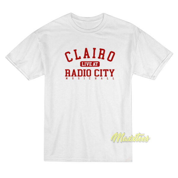 Clairo Live At Radio City Music Hall T-Shirt