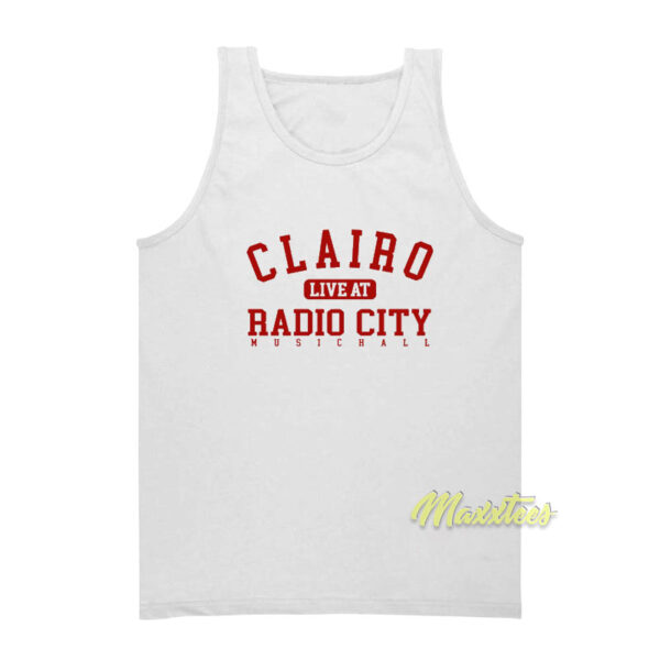 Clairo Live At Radio City Music Hall Tank Top