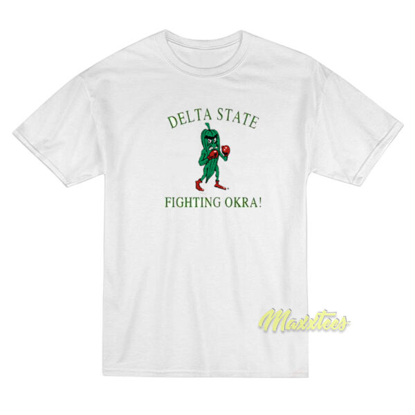 Delta State Fighting Okra T-Shirt