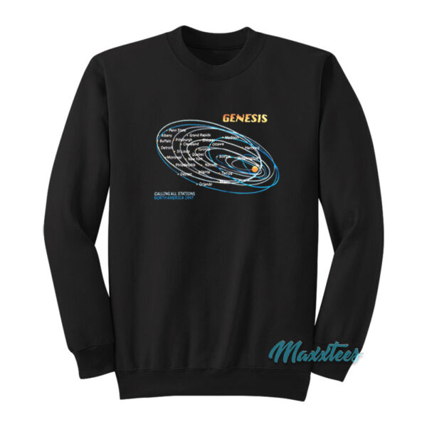 Genesis Calling All Stations North America 1997 Sweatshirt