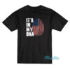 It's In My DNA Fingerprint Flag America T-Shirt