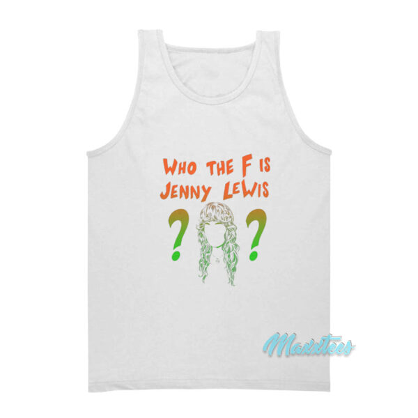 Olivia Wilde Who The F Is Jenny Lewis Tank Top