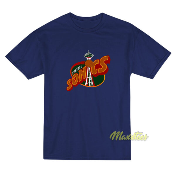 Seattle Supersonics Logo T-Shirt