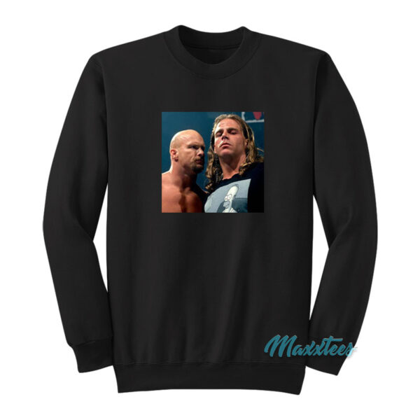 Stone Cold Steve Austin And Shawn Michaels Sweatshirt