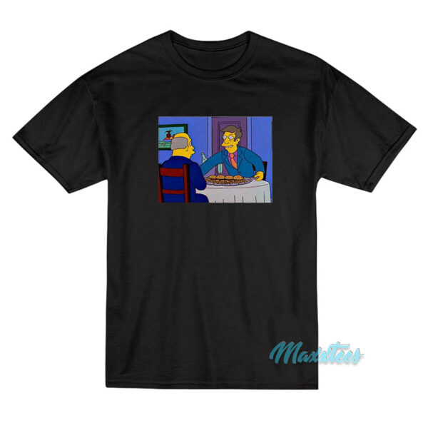 The Simpsons Principal Skinner Steamed Hams T-Shirt
