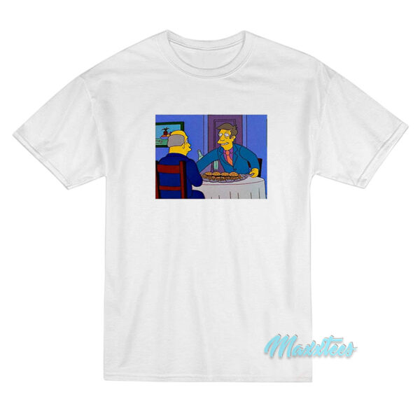 The Simpsons Principal Skinner Steamed Hams T-Shirt