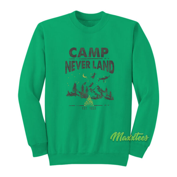 Tinkerbell Camp Neverland 1953 Sweatshirt