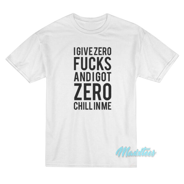 Ariana Grande I Give Zero F T-Shirt
