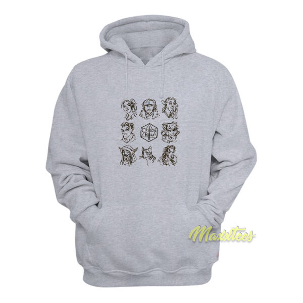 Critical Role The Mighty Nein Character Hoodie