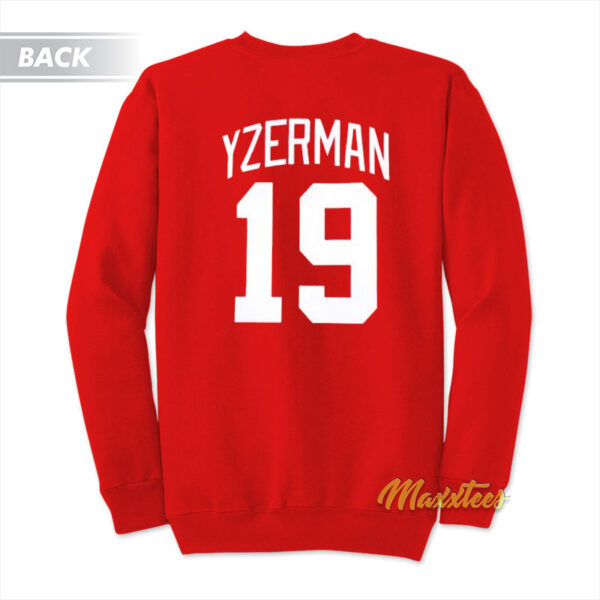 Detroit Red Wings Steve Yzerman Sweatshirt
