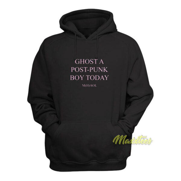 Ghost A Post Punk Boy Today Hoodie