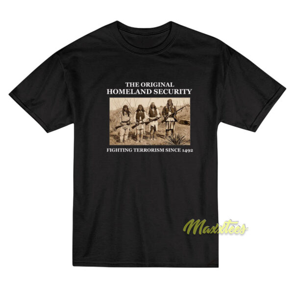Homeland Security Fighting Terrorism 1492 T-Shirt
