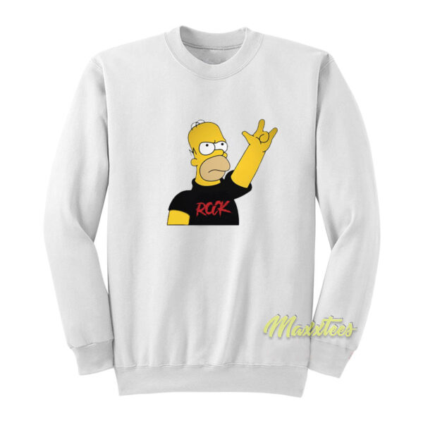 Homer Rock Simpson Sweatshirt