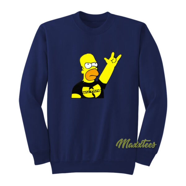 Homer Simpson Wu Tang Sweatshirt
