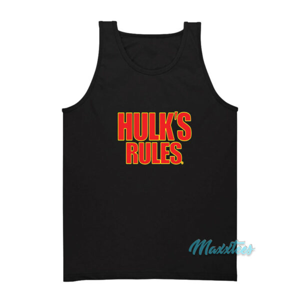 Hulk Hogan Hulk's Rules Tank Top