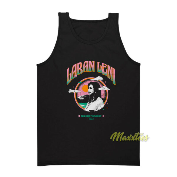 Laban Leni For President Tank Top