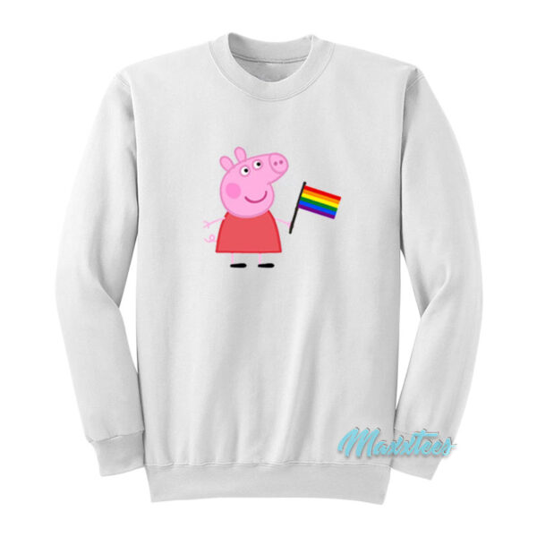 Peppa Pig Pride Flag Sweatshirt