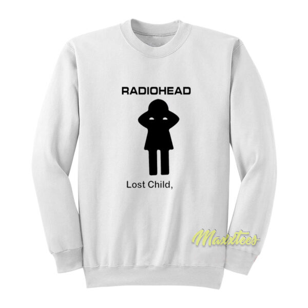 Radiohead Lost Child Sweatshirt