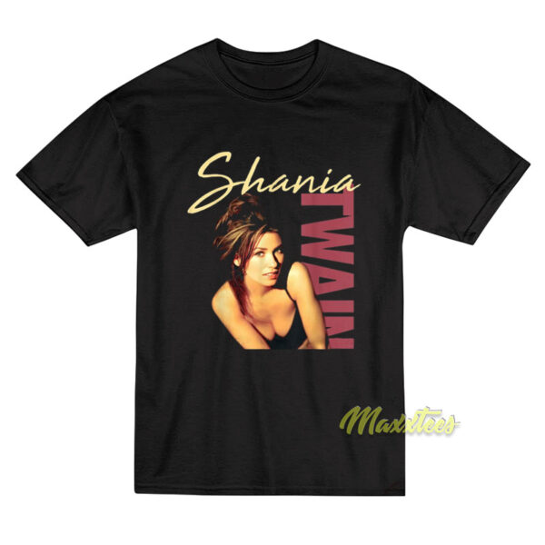 Shania Twain Color Photo T-Shirt