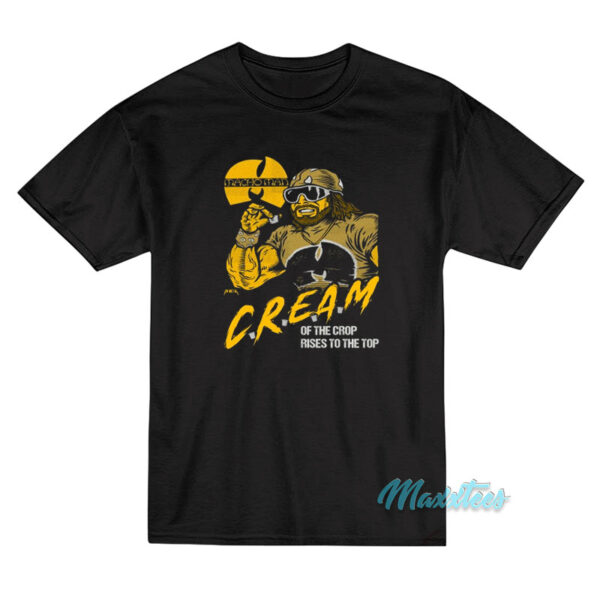 Macho Man Randy Savage Wu-Tang Cream T-Shirt