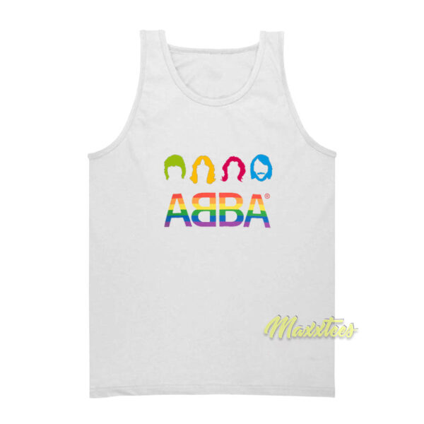 Abba Pride Logo Tank Top