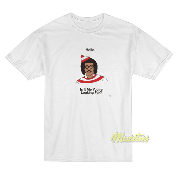 Hello Lionel Richie Waldo T-Shirt