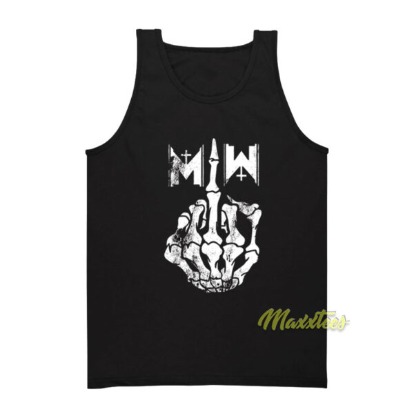 Motionless In White Middle Finger Tank Top