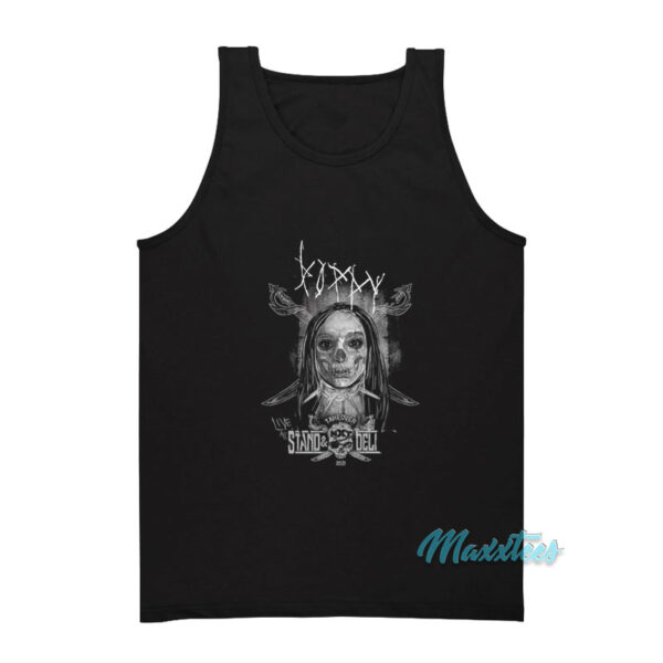 Poppy Nxt Stand And Deliver Skull And Swords Tank Top