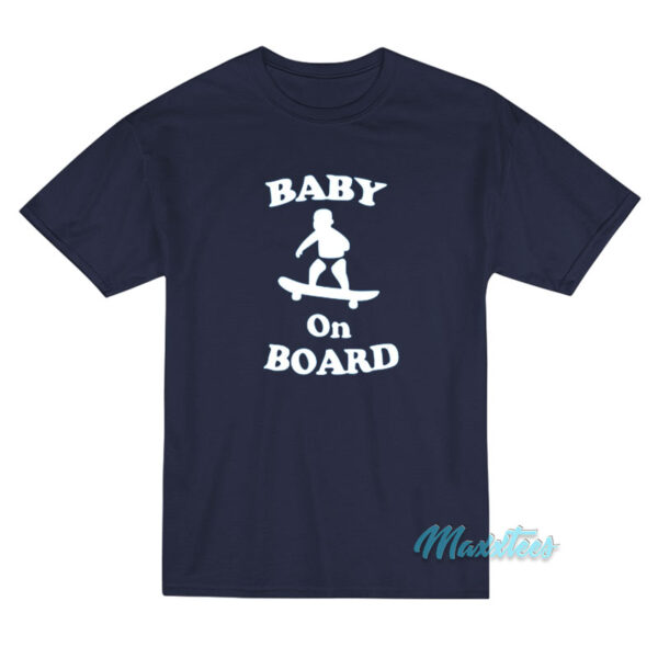 Solar Opposites Baby On Board Skateboard T-Shirt