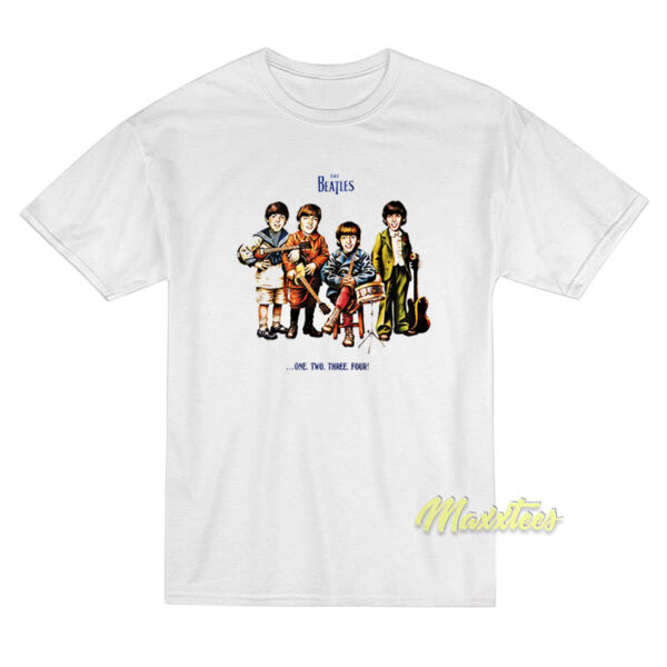 The Beatles One Two Three Four T-Shirt