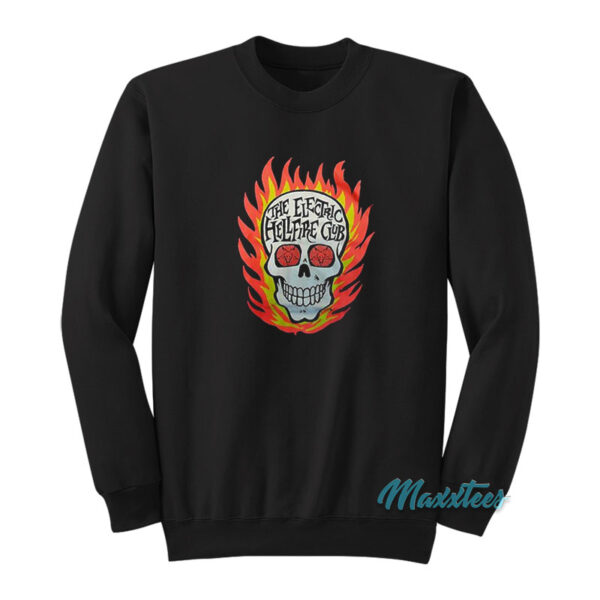 The Electric Hellfire Club Skull Sweatshirt