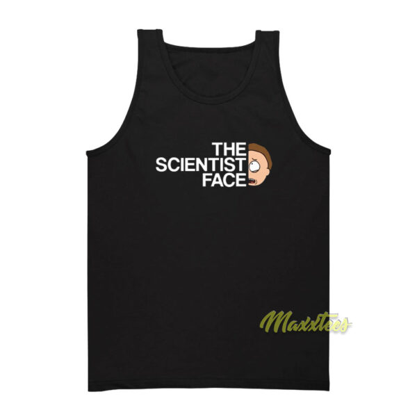 The Scientist Face Morty Tank Top