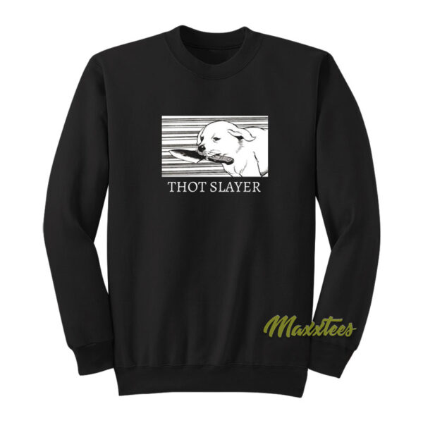 Thot Slayer Dog Sweatshirt