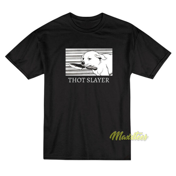 Thot Slayer Dog T-Shirt