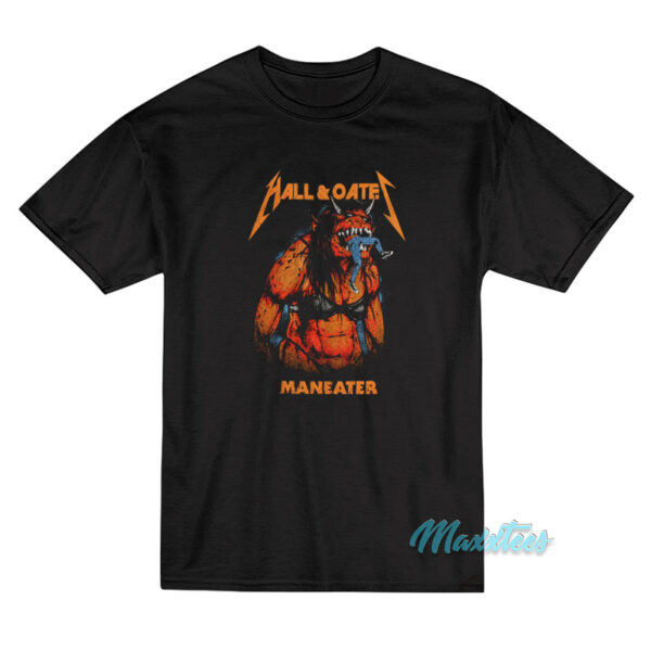 Hall And Oates Maneater Metallica T-Shirt
