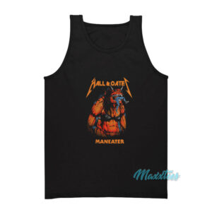 Hall And Oates Maneater Metallica Tank Top