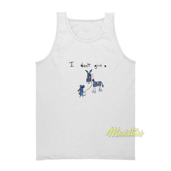 I Don't Give A Rats Ass Mouse Donkey Tank Top