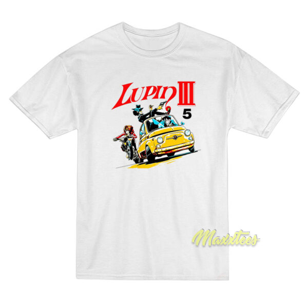Lupin The Third Car Chase T-Shirt