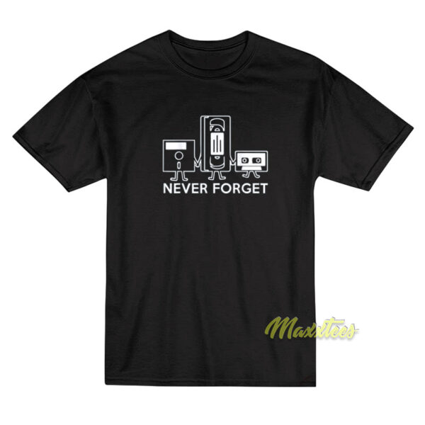 Never Forget Cassette T-Shirt