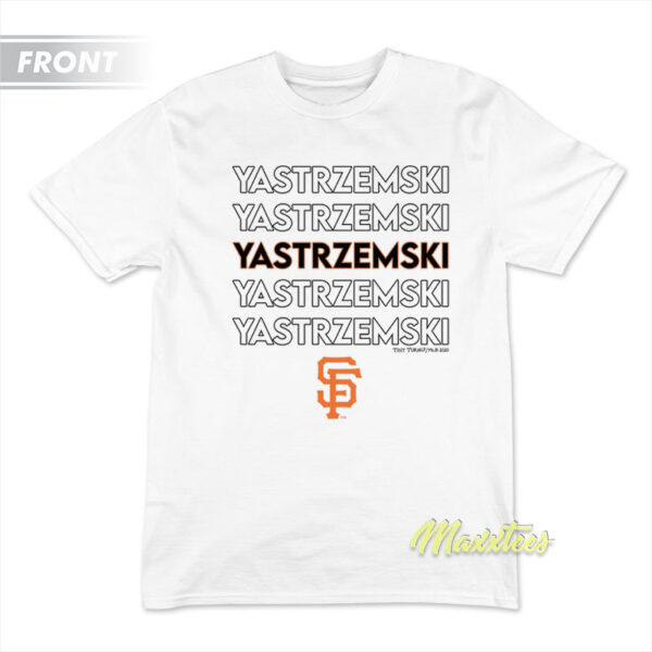 San Francisco Giants Yastrzemski T-Shirt