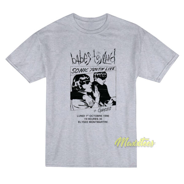 Babes In Toyland Sonic Youth Live T-Shirt
